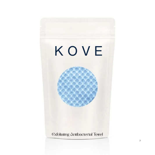 Kove Exfoliating Antibacterial Shower Towel